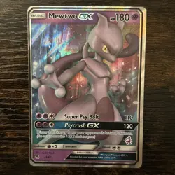 Mewtwo GX 31/68 Hidden Fates Holo Pokemon TCG - Image 1