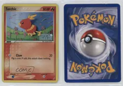 Torchic Reverse Foil Pokemon EX Crystal Guardians #65 2006 - Image 3