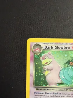 2000 Pokemon TCG - Dark Slowbro Team Rocket 12/82 - Unlimited Holo Rare - HP - Image 4