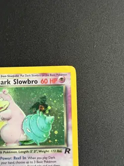 2000 Pokemon TCG - Dark Slowbro Team Rocket 12/82 - Unlimited Holo Rare - HP - Image 5