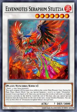 Yu-Gi-Oh! Elfnote Seraphim Stlizia BPRO-EN040 1st Edition Ultra Rare NM Presale - Image 1