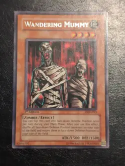 Yu-Gi-Oh! RARE CARD WANDERING MUMMY PGD-019 1ST VLP - Image 1