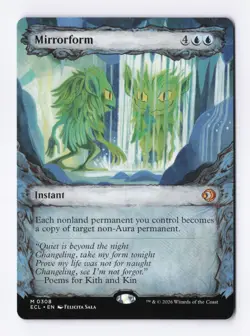 Mirrorform (Showcase) 0308 (M) MTG Lorwyn Eclipsed (ECL) - Image 1