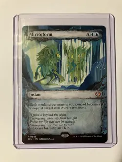 Mirrorform ~ Showcase ~ Lorwyn Eclipsed ~ Mtg - Image 1