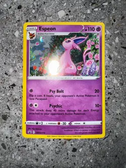 Pokemon TCG Cards Espeon SWSH174 Black Star Promo Holo NM-M - Image 3
