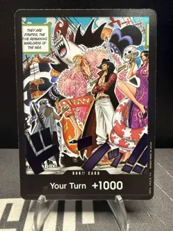 Don!! Card (7 Warlords of the Sea”) BT07-D002 One Piece Card Game TCG - Image 1