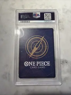 One Piece CCG Roronoa Zoro Alternate Art Foil Op01-25 PSA 10 Gem Mint English - Image 2