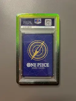 One Piece CCG Roronoa Zoro Japanese Manga Alternate Art OP06-118 PSA 10 Gem Mint - Image 2