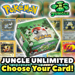 Pokemon JUNGLE UNLIMITED Choose Your Card! 1999 VINTAGE WOTC LP/MP ENGLISH - Image 1