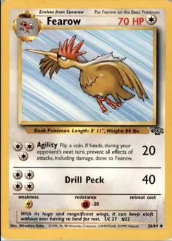 Pokemon JUNGLE UNLIMITED Choose Your Card! 1999 VINTAGE WOTC LP/MP ENGLISH - Image 3