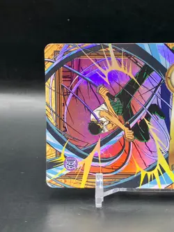 Roronoa Zoro ONE PIECE Carddass Hyper Battle Holo Rare TCG Japanese Anime C114 - Image 2