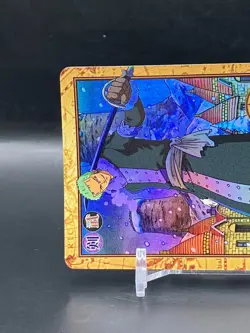 Roronoa Zoro ONE PIECE Carddass Hyper Battle Holo Rare TCG Japanese Anime C429 - Image 2