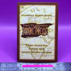 Roronoa Zoro S34 Holo One Piece Carddass Hyper Battle 2000 BANDAI TCG #887a - Image 3