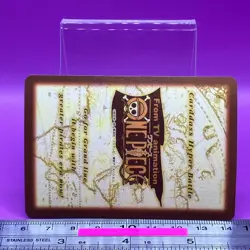 Roronoa Zoro S34 Holo One Piece Carddass Hyper Battle 2000 BANDAI TCG #887a - Image 4