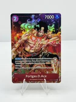 Portgas D. Ace - OP02-013 (SR) - Alternate Art (AA) - Paramount War (OP-02) - Image 1