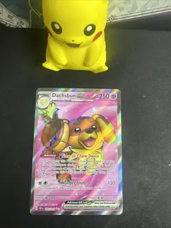 Dachsbun EX 160/142 Stellar Crown Mint Fresh Pack Pokemon Card - Image 1