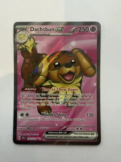 Dachsbun EX 160/142 Stellar Crown Mint Fresh Pack Pokemon Card - Image 1