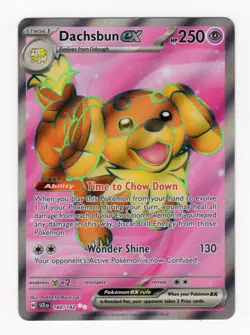 Dachsbun EX 160/142 Stellar Crown Mint Fresh Pack Pokemon Card - Image 1