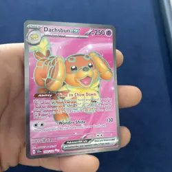 Pokemon Card Dachsbun EX 160/142 Stellar Crown English Edition - Image 3