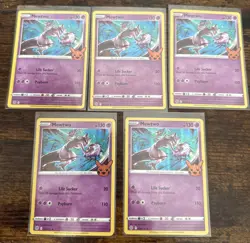 Pokemon TCG Mewtwo Holo Rare Card Trick or Trade Halloween 056/172 - Image 1
