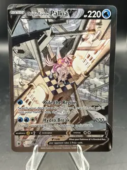 Origin Forme Palkia v 167/189 Pokemon TCG Astral Radiance Alternate Art - Image 1
