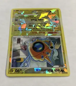 Pokemon WASH ROTOM Card RT5 Reverse Holo Cracked Ice Rare LP Rising Rivals TCG - Image 5