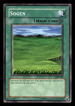 Sogen LOB-049 Common Yugioh Card - Image 1