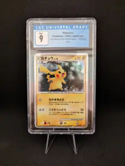 2008 11th Movie Promo Pikachu #3 CGC 9 Pokemon Card - Image 1