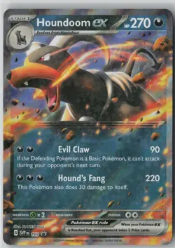 Houndoom ex (103) [Promo,Holo] Pokemon SV: Scarlet & Violet Promo Cards [ENG] - Image 1