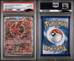 Pokemon Oricorio EX Black Star Promo Card 024 Phantasmal Flames PSA10 - Image 3