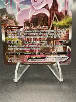 Espeon VMAX Holo Pokemon TCG Evolving Skies 270/264 Dynamax Psychic Card - Image 4