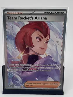 Pokemon Destined Rivals Team Rockets Ariana Special Illustration Card 237/182 NM - Image 2