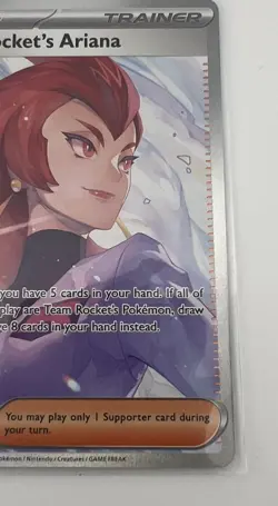 Pokemon Destined Rivals Team Rockets Ariana Special Illustration Card 237/182 NM - Image 5
