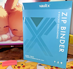 Vault X Ocean Blue 9-Pocket Exo-Tec Zip Binder - 360 Cards - New In Box! - Image 2