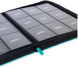 Vault X Ocean Blue 9-Pocket Exo-Tec Zip Binder - 360 Cards - New In Box! - Image 4