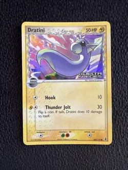 Dratini 65/113 EX Delta Species Stamped 2005 Reverse Holo Pokemon Card TCG - Image 1