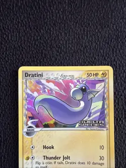 Dratini 65/113 EX Delta Species Stamped 2005 Reverse Holo Pokemon Card TCG - Image 2