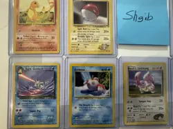 Vintage Pokemon Card Lot - Team Rocket & Gym Heroes - WOTC 1999-2000 - Image 5
