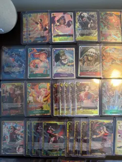 ONE PIECE CCG TONS OF ALT ARTS AND SEC ENGLISH 53x CARD LOT - Image 2