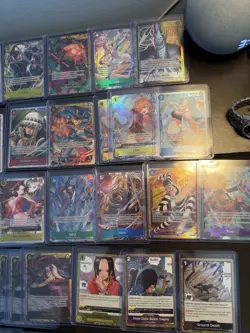 ONE PIECE CCG TONS OF ALT ARTS AND SEC ENGLISH 53x CARD LOT - Image 3