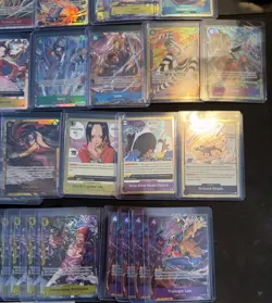 ONE PIECE CCG TONS OF ALT ARTS AND SEC ENGLISH 53x CARD LOT - Image 5