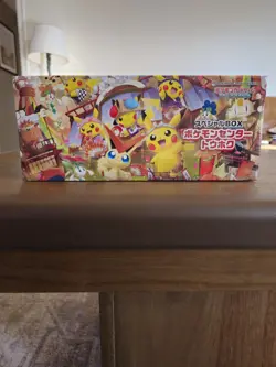 Pokemon Center Tohoku Special Box Japanese Pikachu Victini Shaymin Card Box - Image 1