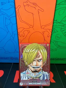 Sanji PRB01-001 L ONE PIECE Card The Best PRB-01Japanese - Image 1