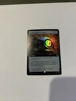 Peter Parker's Camera Extended Art 0280 MTG Marvel's Spider-Man Rare NP Foil - Image 1