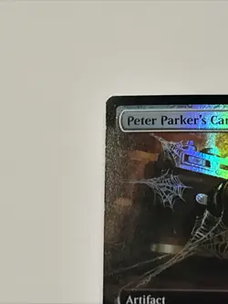 Peter Parker's Camera Extended Art 0280 MTG Marvel's Spider-Man Rare NP Foil - Image 2