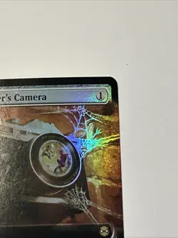 Peter Parker's Camera Extended Art 0280 MTG Marvel's Spider-Man Rare NP Foil - Image 3