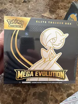 (2) LOT Pokemon Mega Evolution Elite Trainer Box ETB Sealed Lucario & Gardevoir - Image 2