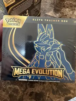 (2) LOT Pokemon Mega Evolution Elite Trainer Box ETB Sealed Lucario & Gardevoir - Image 4