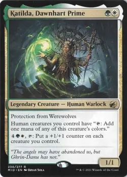 Katilda, Dawnhart Prime R Innistrad: Midnight Hunt 230 LP - Image 1