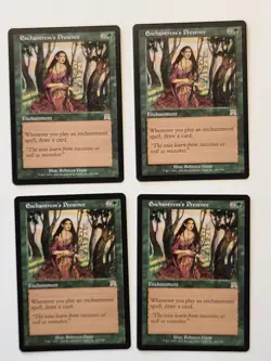 4x Enchantress's Presence Onslaught Magic the Gathering MTG - Image 1